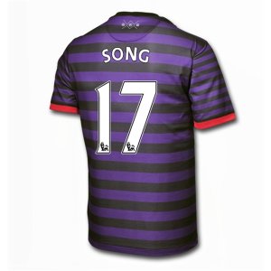 12/13 Arsenal #17 Song Away Soccer Jersey Shirt 12/13 Arsenal #17 Song Away Soccer Jersey Shirt