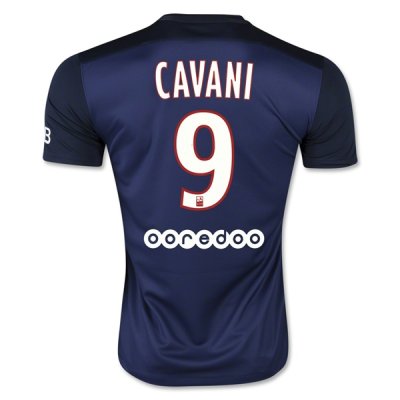 2015-16 PSG CAVANI #9 Home Soccer Jersey