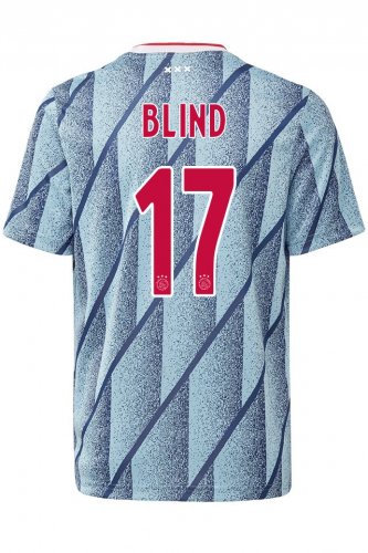 2020-21 Ajax Away Soccer Jersey Shirt Daley Blind #17