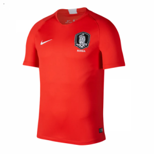 2018 World Cup South Korea Home Red Soccer Jersey