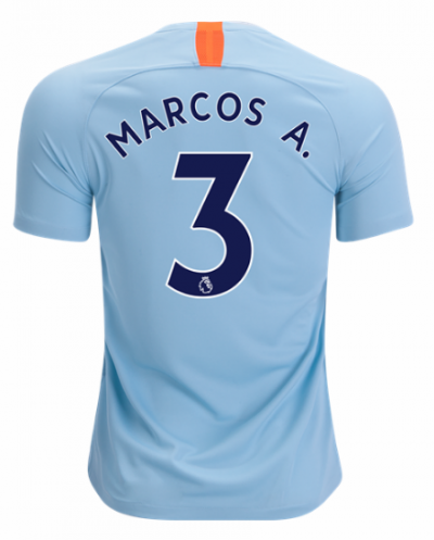2018-19 Chelsea Third Soccer Jersey Shirt Marcos Alonso #3