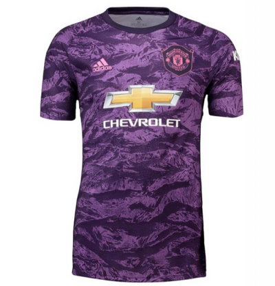 2019-20 Manchester United Purple Goalkeeper Soccer Jersey Shirt