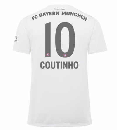 2019-20 Bayern Munich Away Soccer Jersey Shirt Coutinho 10