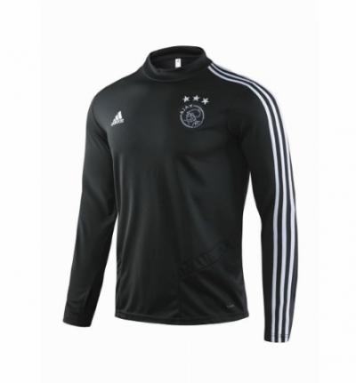 2019-20 Ajax Black Training Sweat Top