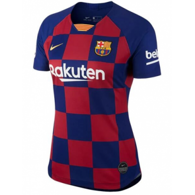 2019-20 Barcelona Women Home Soccer Jersey Shirt