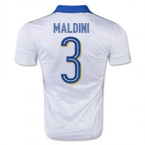 2016 Italy 3 Paolo Maldini Away Soccer Jersey