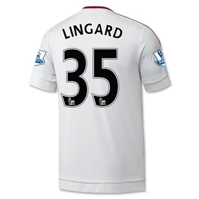 2015-16 Manchester United LINGARD #35 Away Soccer Jersey