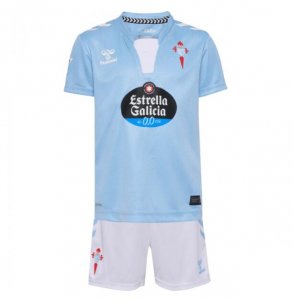 2024-25 Real Club Celta de Vigo Kids Home Soccer Kits Shirt With Shorts