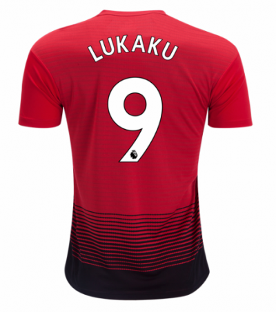 2018-19 Manchester United Home Soccer Jersey Shirt Romelu Lukaku #9