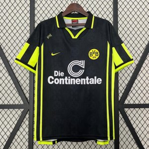 1996-97 Dortmund Retro Away Soccer Jersey Shirt