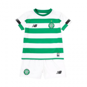Kids Celtic 2019-20 Home Soccer Shirt With Shorts