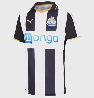 2016-17 Newcastle United Home Soccer Jersey