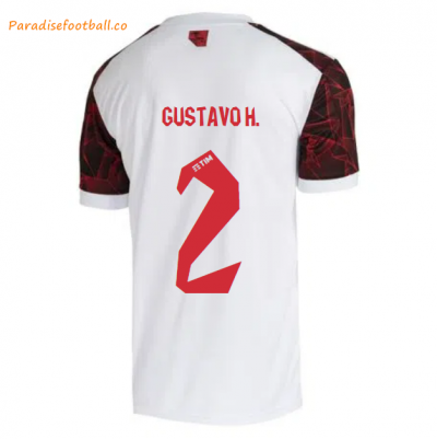 2021-22 Flamengo Away Soccer Jersey Shirt GUSTAVO H. #2