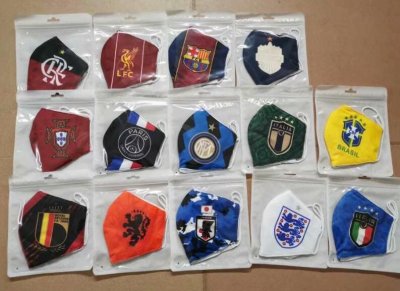 Soccer Mask With Football Team