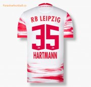 2021-22 RB Leipzig Home Soccer Jersey Shirt HARTMANN 35 printing