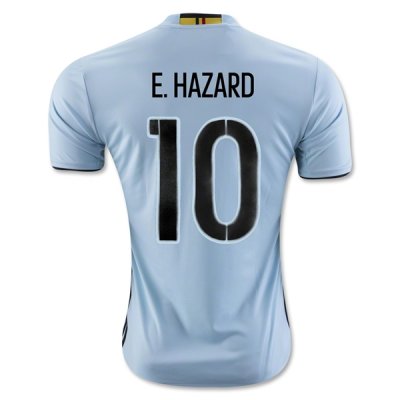 2016 Belgium E. HAZARD #10 Away Soccer Jersey