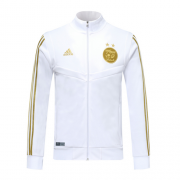 2019 Algeria White High Neck Collar Training Jacket