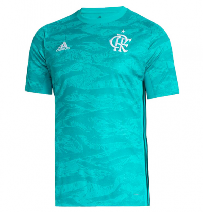 2019-20 FC Flamengo Green Goalkeeper Soccer Jersey Shirt