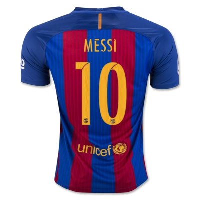 2016-17 Barcelona 10 MESSI Home Soccer Jersey