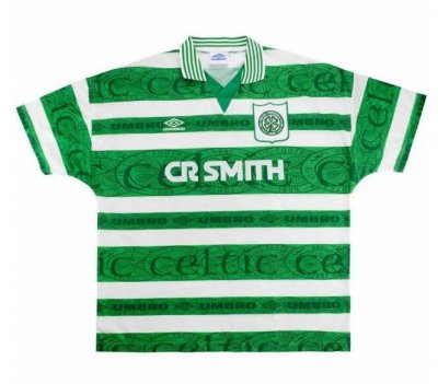 1995-97 Celtic Retro Home Soccer Jersey Shirt