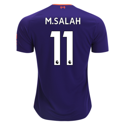 2018-19 Liverpool Away Soccer Jersey Shirt Mohamed Salah #11
