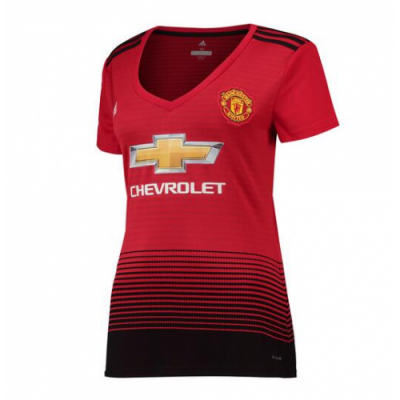 2018-19 Manchester United Women's Home Soccer Jersey