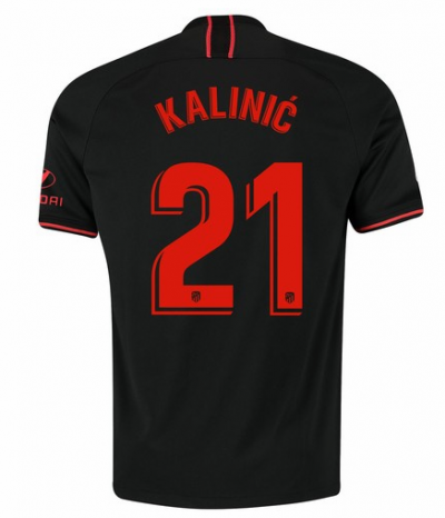 2019-20 Atletico Madrid Away Soccer Jersey Shirt Kalinic 21