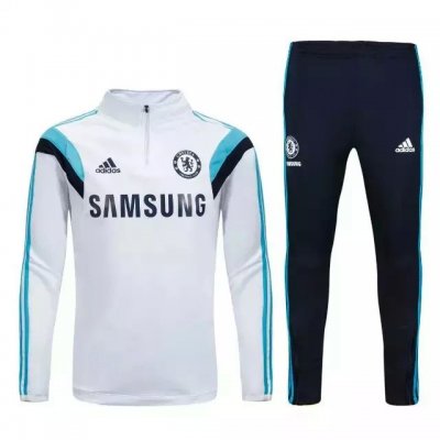 2015-16 Chelsea White Sweater Suit With Pants