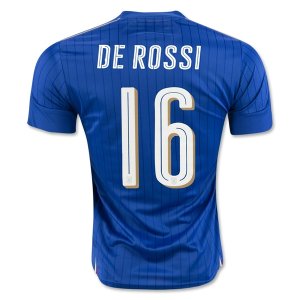 2016 Italy DE ROSSI #16 Home Soccer Jersey