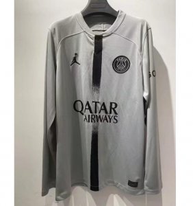 2022-23 PSG Long Sleeve Away Soccer Jersey Shirt