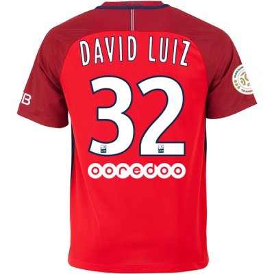 2016-17 PSG 32 DAVID LUIZ Away Soccer Jersey
