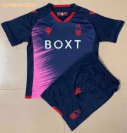 2021-22 Nottingham Forest FC Kids Away Soccer Kits Shirt With Shorts