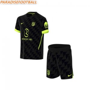 2026-27 Atletico Madrid Away Kids Soccer Kits Shirt With Shorts
