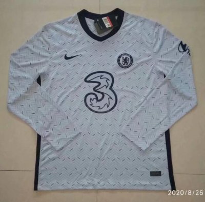 2020-21 Chelsea Long Sleeve Away Soccer Jersey Shirt