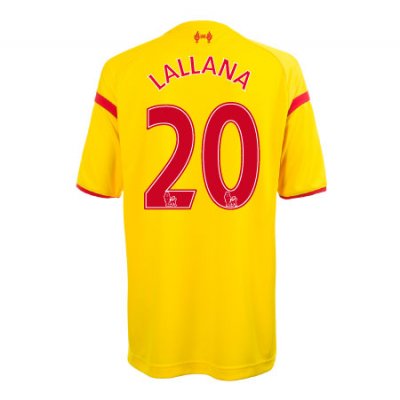 Liverpool 14/15 LALLANA #20 Away Soccer Jersey