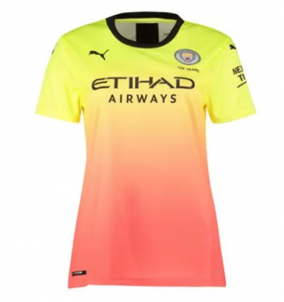 2019-20 Manchester City Women Third Soccer Jersey Shirt
