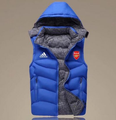 2020-21 Arsenal Blue Cotton Warn Waistcoat