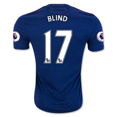 2016-17 Manchester United 17 BLIND Away Soccer Jersey
