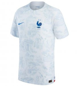 2022 FIFA World Cup France Away Soccer Jersey Shirt Player Version