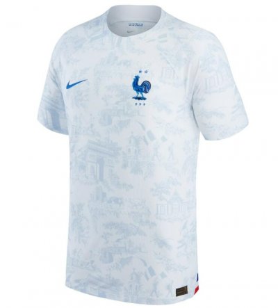 2022 FIFA World Cup France Away Soccer Jersey Shirt Player Version