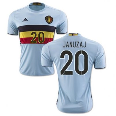 2016 Belgium Januzaj 20 Away Soccer Jersey
