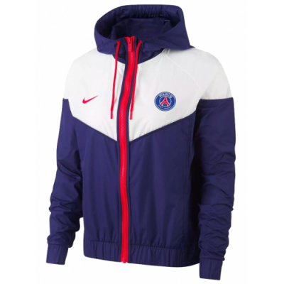 2018-19 PSG Blue Windbreaker Jacket