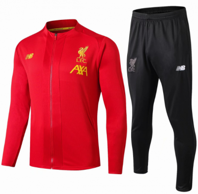 2019-20 Liverpool Red Training Suit (Jacket + Pants)
