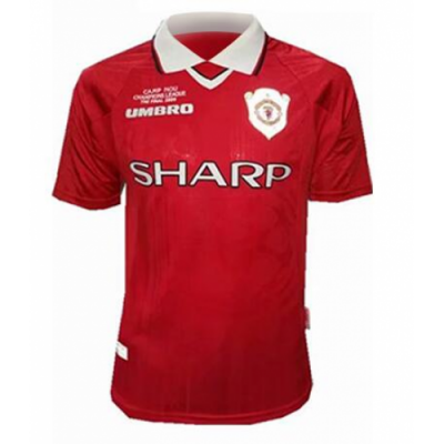99-00 Manchester United Retro Euro Soccer Jersey Shirt