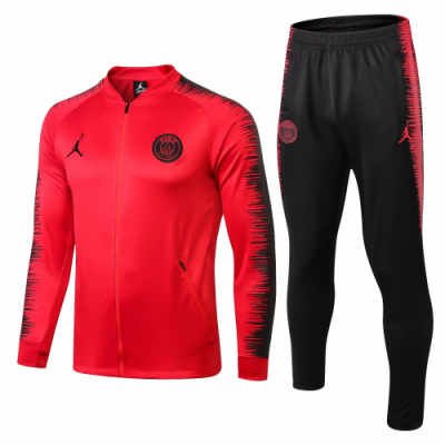 2018-19 PSG Air Jordan Red Training Kit