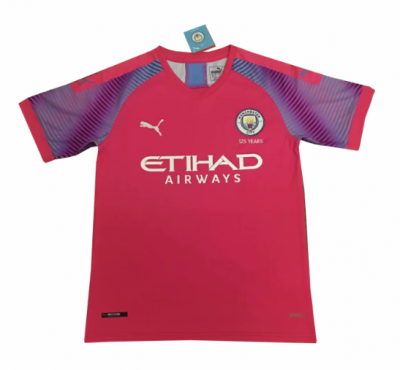 2019-20 Manchester City Goalkeeper Pink Soccer Jersey Shirt