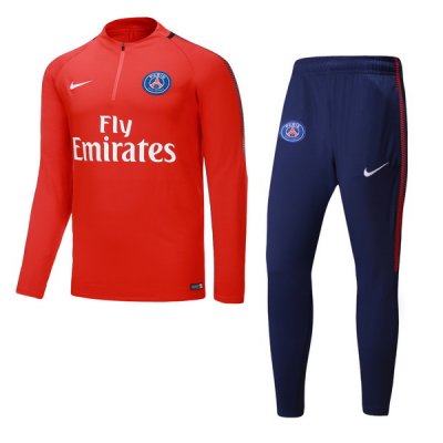 2017-18 PSG Red Soccer Tracksuit