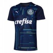 2021-22 Palmeiras Blue Goalkeeper Soccer Jersey Shirt