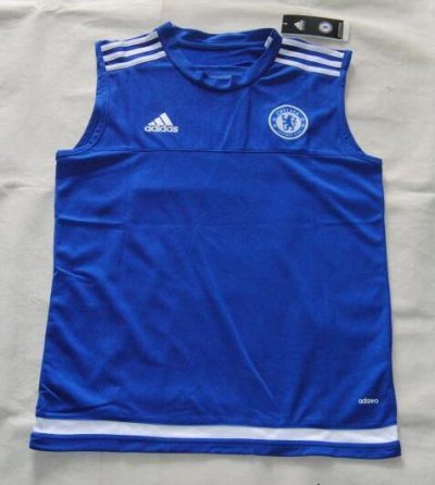 Chelsea Blue Sleeveless Soccer Shirt