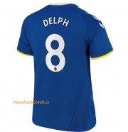 2021-22 Everton Home Soccer Jersey Shirt with Delph 8 printing